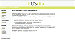 Desktop Screenshot of fosdoc.de